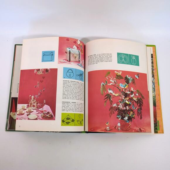 1959 ALCOA'S BOOK OF DECORATIONS Mid-Century Aluminum Foil Kitsch GOLDEN PRESS - Picture 4 of 5